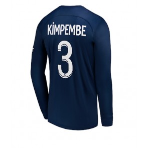 Paris Saint-Germain Presnel Kimpembe #3 Hemmatröja 2022-23 Långa ärmar